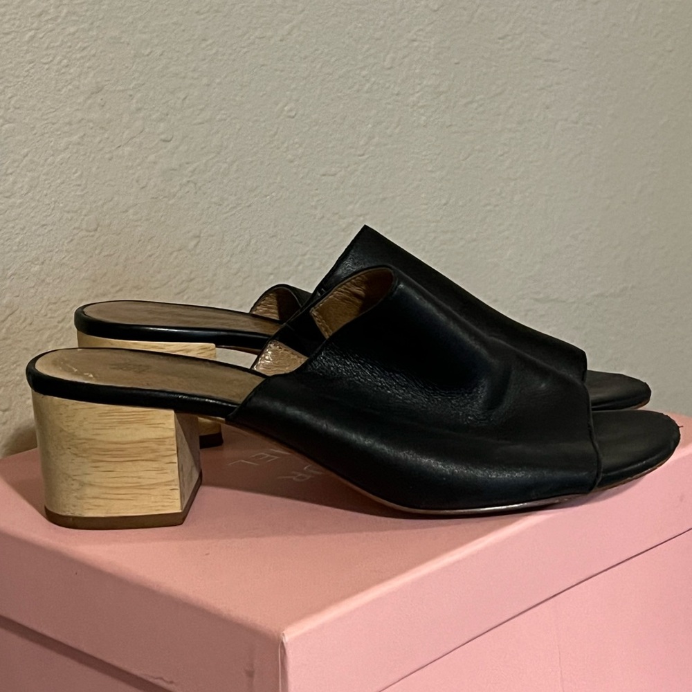 Madewell heeled mules